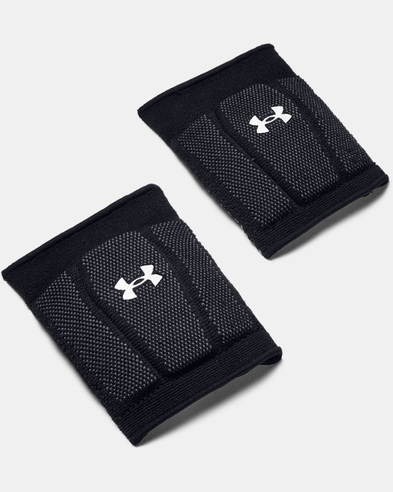 "NEW" UNDER ARMOUR UA VOLLEYBALL KNEE  PADS LOW PROFILE SIZE YOUTH WHITE 1294850 